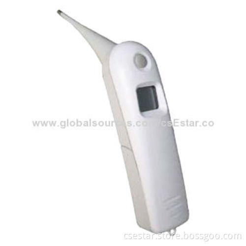 Veterinary Thermometer, LCD Display in Both Celsius and Fahrenheit, 0.01 Resolution